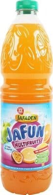 Boisson à l'eau de source multifruits