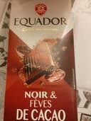 Chocolat noir feves de cacao