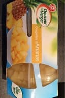 Coupelles d'ananas