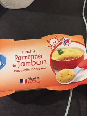 Hachis Parmentier de jambon
