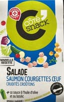 Salade de saumon, courgettes et oeufs