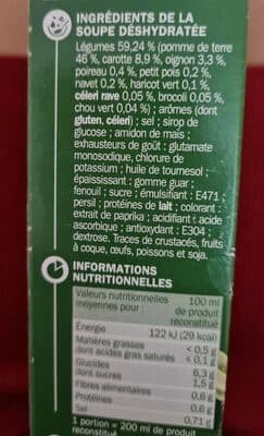 Mouliné de 10 légumes