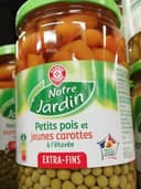 Petits pois et jeunes carottes extra-fins