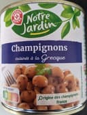 Champignons cuisinés à la grecque