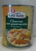 Chucrut con guarnición