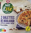 2 Galettes boulgour