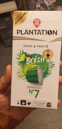 Doux & fruité Bresil espresso n°7