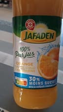 Jus d'orange eau de coco et mandarine