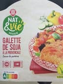 Galette de soja à la provencale