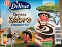 Dessert zèbre chocolat-lait