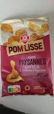 Chips paysanne saveur oignons lardons