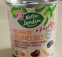 Mélange de légumes secs