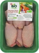 Morceaux choisis de poulet fermier bio