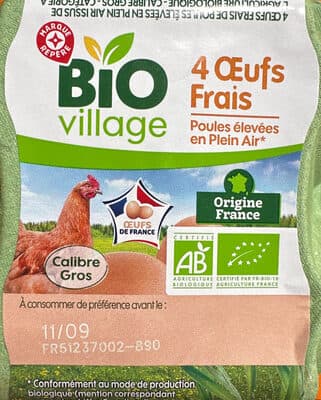 Oeufs Frais