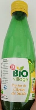 Pur jus de citron de Sicile