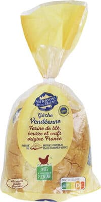 Gâche Tranchée Pur Beurre A La Crème Fraiche