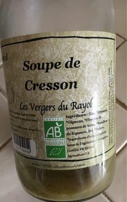 Soupe de cresson