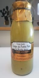 Soupe de petits pois à la menthe douce
