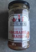 Confiture Rhubarbe Fraises