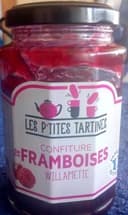 Confiture de framboises Willamette