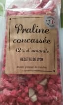 Praline concassée 12% d'amandes