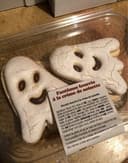 Fantomes fourrés à la crème de noisette