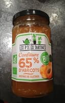 Confiture 65% d'abricots