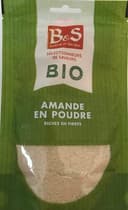 Amande en poudre BIO doypack 100g B&S