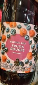 Boisson aux fruits rouges