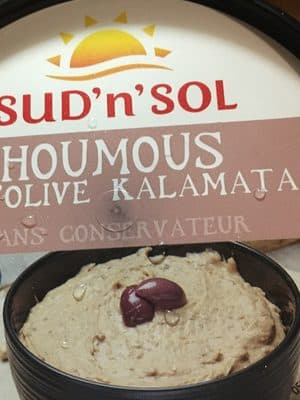 Houmous olive kalamata