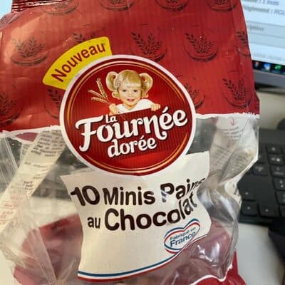 10 mini pains au chocolat