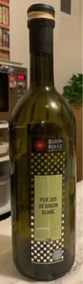 Pur jus de raisin blanc