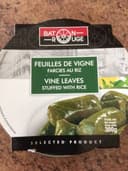 Feuilles de vigne farcies au riz
