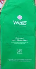 Chocolat lait mendiant