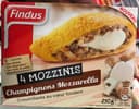 4 Mozzinis Champignons Mozzarella