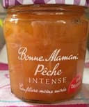 Confiture de pêches allégée en sucres