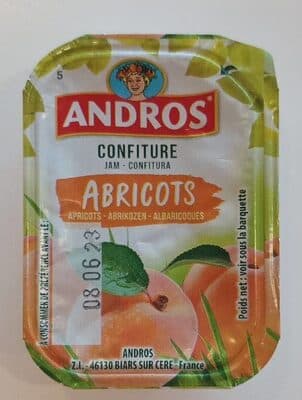 Barquettes confiture Abricot