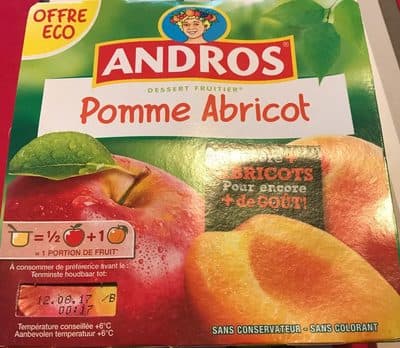 Dessert Pomme Abricot
