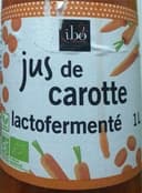 jus de carotte lactofermenté