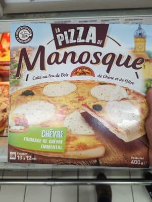 Pizza au fromage de chèvre