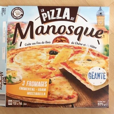 Pizza de Manosque - 3 fromages