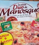 Pizzas Royale \/ 3 fromages cuites au feu de bois