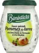 Sauce pommes de terre crème et ciboulette en bocal