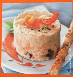 Fondant de crustacés aux girolles et Noilly Prat
