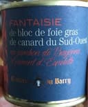 Bloc de foie gras de canard du sud ouest