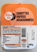 Carottes Râpées Assaisonnées