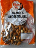 Amandes décortiquées