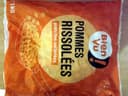 Pommes rissolées préfrites surgelées