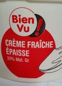 Crème fraîche épaisse (30% MG)