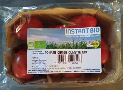 Tomates Cerise Olivette Bio